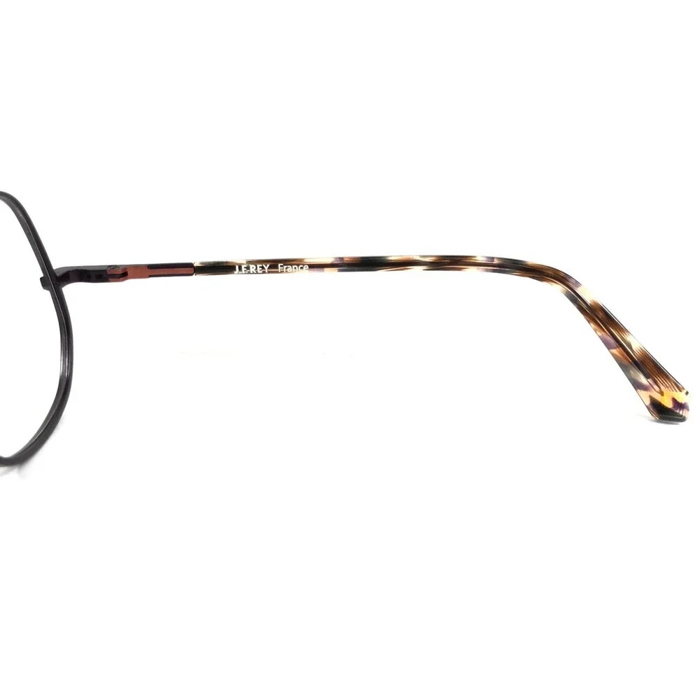 J. F. Rey Eyeglasses Frames JF3071 8398 Purple Red Tortoise Oversized 52-18-140